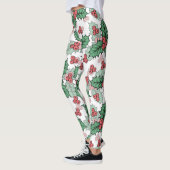 Weihnachts-Stechpalmen-Leggings Leggings (Links)