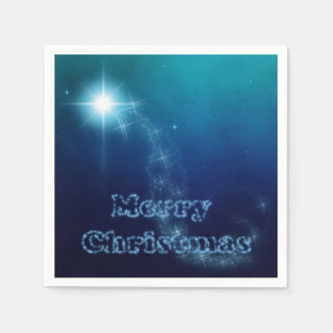Weihnachts-Sterne von Bethlehem Serviette