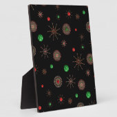 Weihnachts-Sternexplosion Fotoplatte (Seite)