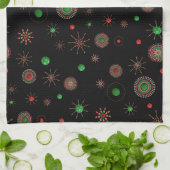 Weihnachts-Sternexplosion Handtuch (Gefaltet)