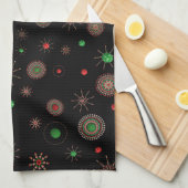 Weihnachts-Sternexplosion Handtuch (Viertel Falte)