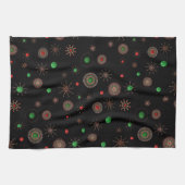 Weihnachts-Sternexplosion Handtuch (Horizontal)