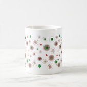 Weihnachts-Sternexplosion Kaffeetasse (Mittel)