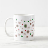 Weihnachts-Sternexplosion Kaffeetasse (Links)