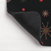 Weihnachts-Sternexplosion Mousepad (Ecke)
