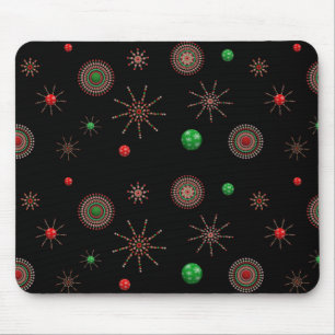 Weihnachts-Sternexplosion Mousepad