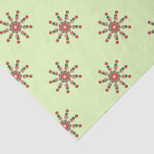 Weihnachts-Sternexplosion Seidenpapier (Detail)