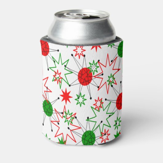 Weihnachts-Sternexplosionen Dosenkühler (Kanne Rückseite)
