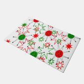 Weihnachts-Sternexplosionen Fußmatte (Schrägansicht)