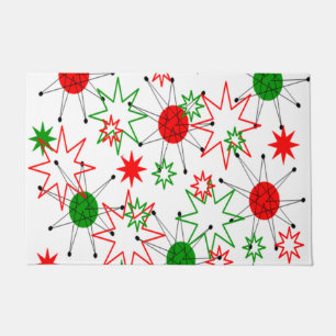 Weihnachts-Sternexplosionen Fußmatte