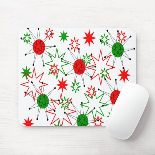 Weihnachts-Sternexplosionen Mousepad (Mit Mouse)