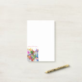 Weihnachts-Sticky Notes mit Happy Gnomes Party Post-it Klebezettel (Auf Schreibtisch)