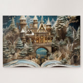 Weihnachts-Storybook Burg Pop-Up-Puzzle Puzzle (Horizontal)