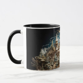 Weihnachts-Storybook Burg Pop-Up Wunderland Tasse