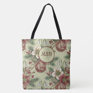 Weihnachts-Strickhandwerk-Tasche Tasche