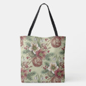 Weihnachts-Strickhandwerk-Tasche Tasche (Rückseite)