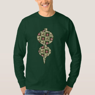 Weihnachts-Strickjacken-Hemd für Herren T-Shirt