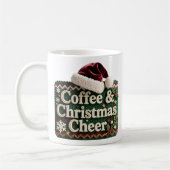 Weihnachts-Strickpullover Kaffee & Weihnachtsmannm Kaffeetasse (Links)