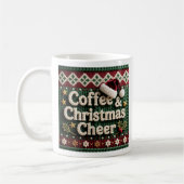 Weihnachts-Strickpullover Kaffee & Weihnachtsmannm Kaffeetasse (Links)