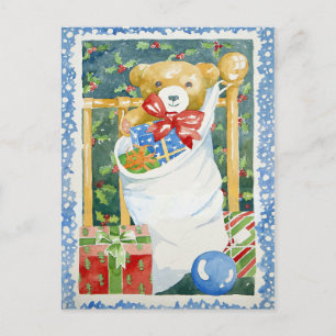 Weihnachts-Strumpf 2011 Feiertagspostkarte