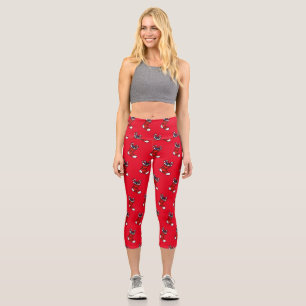 Weihnachts-Strumpf Capri Leggings