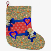 Weihnachts-Strumpf, Christmas Baby Angel Großer Weihnachtsstrumpf (Vorderseite)