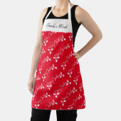 Weihnachts-Strumpf des Weihnachtsmanns Rot Schürze (InSitu)