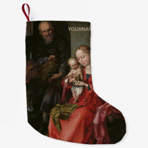Weihnachts-Strumpf "Die Heilige Familie" Kleiner Weihnachtsstrumpf