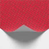 Weihnachts-Strumpf Geschenkpapier (Ecke)