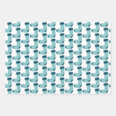 Weihnachts-Strumpf Geschenkpapier Set (Vorderseite 2)