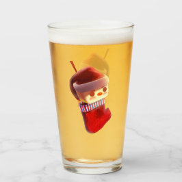 Weihnachts-Strumpf Glas