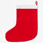 Weihnachts-Strumpf Großer Weihnachtsstrumpf (Rückseite)