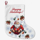 Weihnachts-Strumpf Großer Weihnachtsstrumpf (Vorderseite)