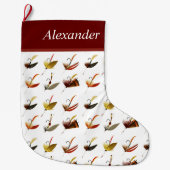 Weihnachts-Strumpf Großer Weihnachtsstrumpf (Vorderseite)