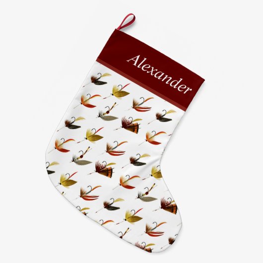 Weihnachts-Strumpf Großer Weihnachtsstrumpf (Vorderansicht (hängend))