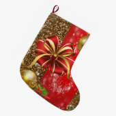 Weihnachts-Strumpf Großer Weihnachtsstrumpf (Vorderansicht (hängend))