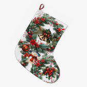 Weihnachts-Strumpf Großer Weihnachtsstrumpf (Vorderansicht (hängend))