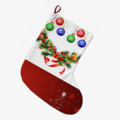 Weihnachts-Strumpf Großer Weihnachtsstrumpf (Vorderansicht (hängend))