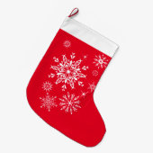Weihnachts-Strumpf Großer Weihnachtsstrumpf (Vorderansicht (hängend))