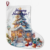 Weihnachts-Strumpf Großer Weihnachtsstrumpf (Vorderseite)