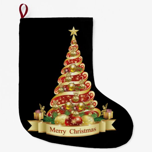 Weihnachts-Strumpf Großer Weihnachtsstrumpf (Vorderseite)