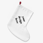 Weihnachts-Strumpf Großer Weihnachtsstrumpf (Vorderansicht (hängend))