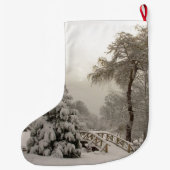 Weihnachts-Strumpf im Winter Personalisiert Strump Großer Weihnachtsstrumpf (Rückseite)