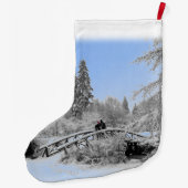 Weihnachts-Strumpf im Winter Personalisiert Strump Großer Weihnachtsstrumpf (Rückseite)