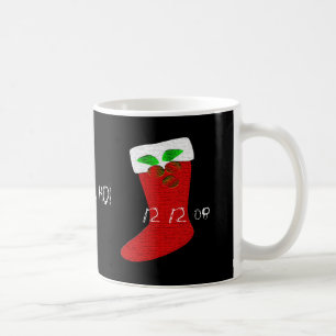 Weihnachts-Strumpf Kaffeetasse