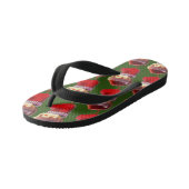 Weihnachts-Strumpf Kinderbadesandalen (Schrägansicht)