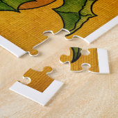 Weihnachts-Strumpf Kitty Cat v1 Puzzle (Seite)