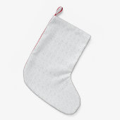 Weihnachts-Strumpf Kleiner Weihnachtsstrumpf (Vorderansicht (hängend))