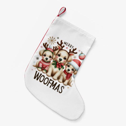 Weihnachts-Strumpf Kleiner Weihnachtsstrumpf (Vorderansicht (hängend))