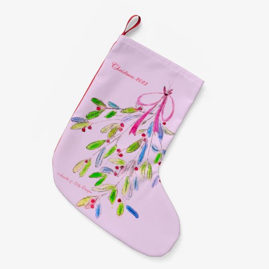 Weihnachts-Strumpf Kleiner Weihnachtsstrumpf (Vorderansicht (hängend))